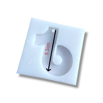 Tik Tok Keychain Silicone Mold