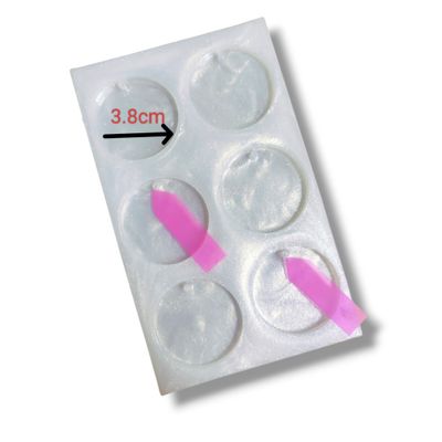 Round Tag Silicone Mold
