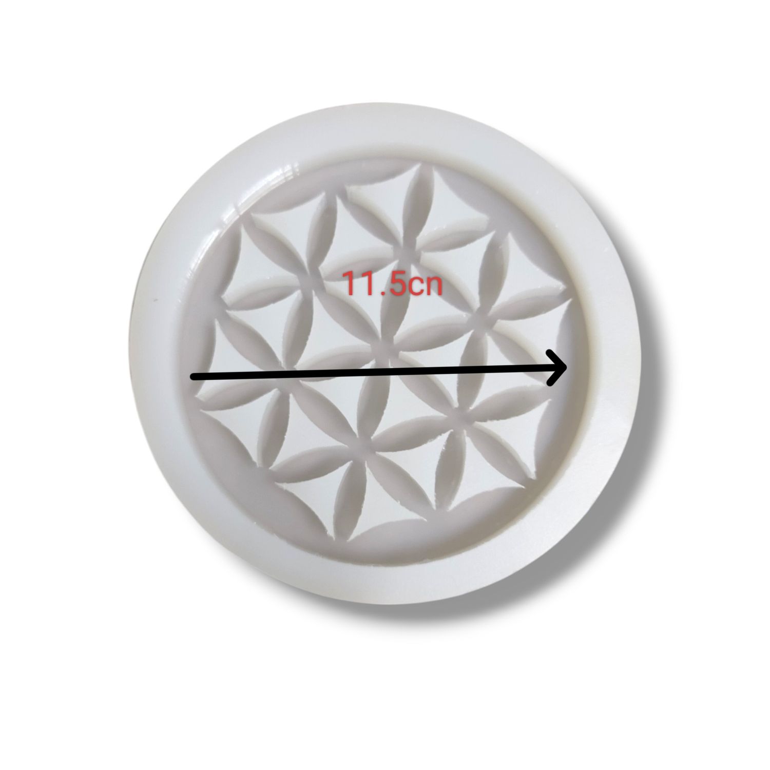 Pattern Design Coaster Silicone Mold