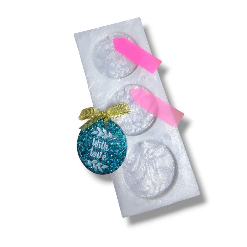 With Love Tag Silicone Mold
