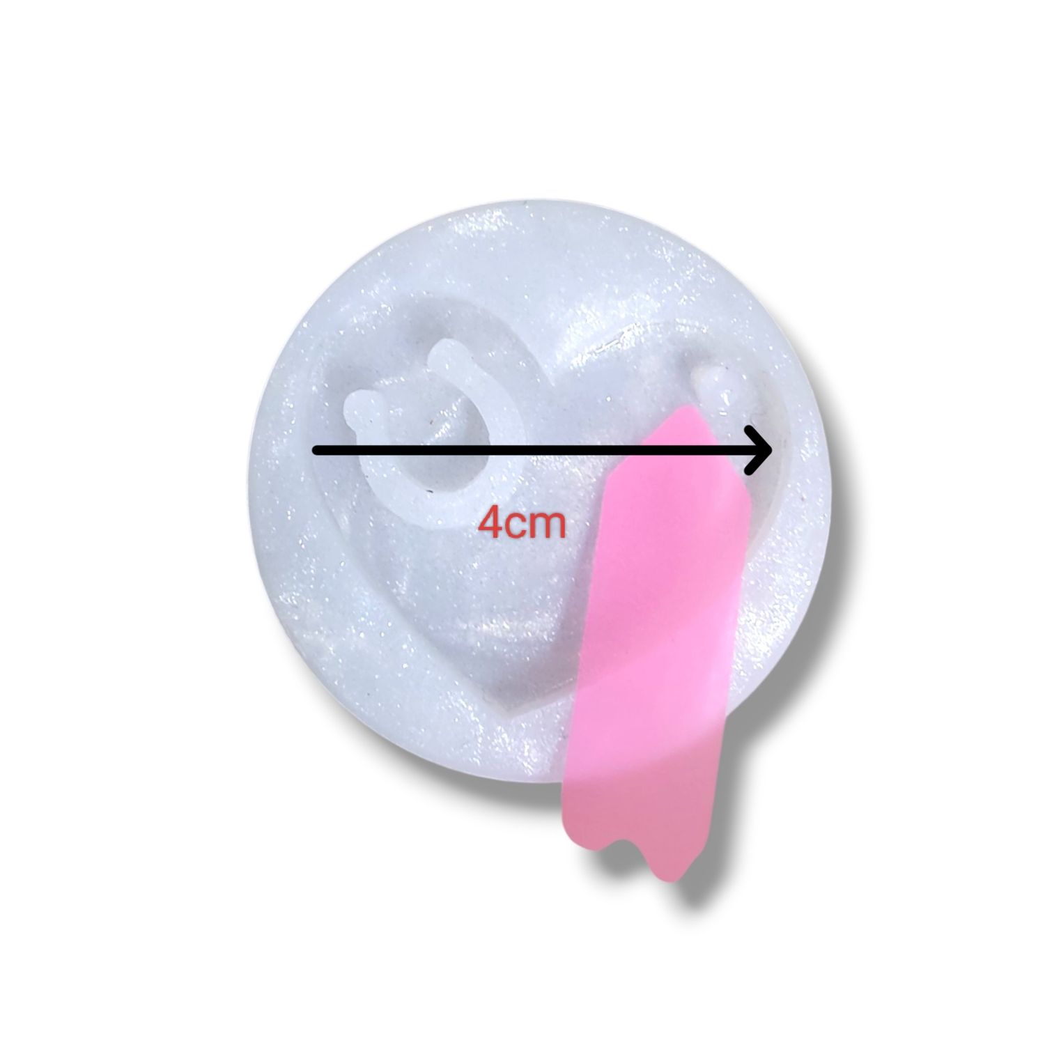 Horseshoe Keychain Silicone Mold