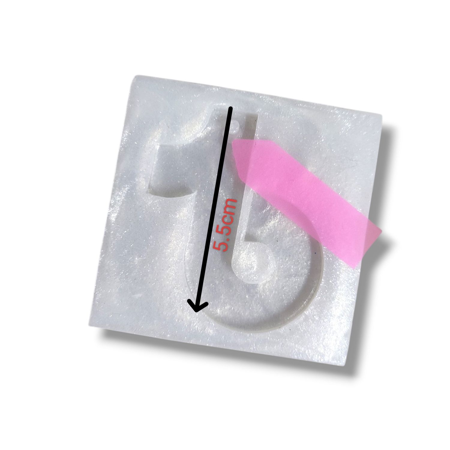 Tiktok Keychain Silicone Mold
