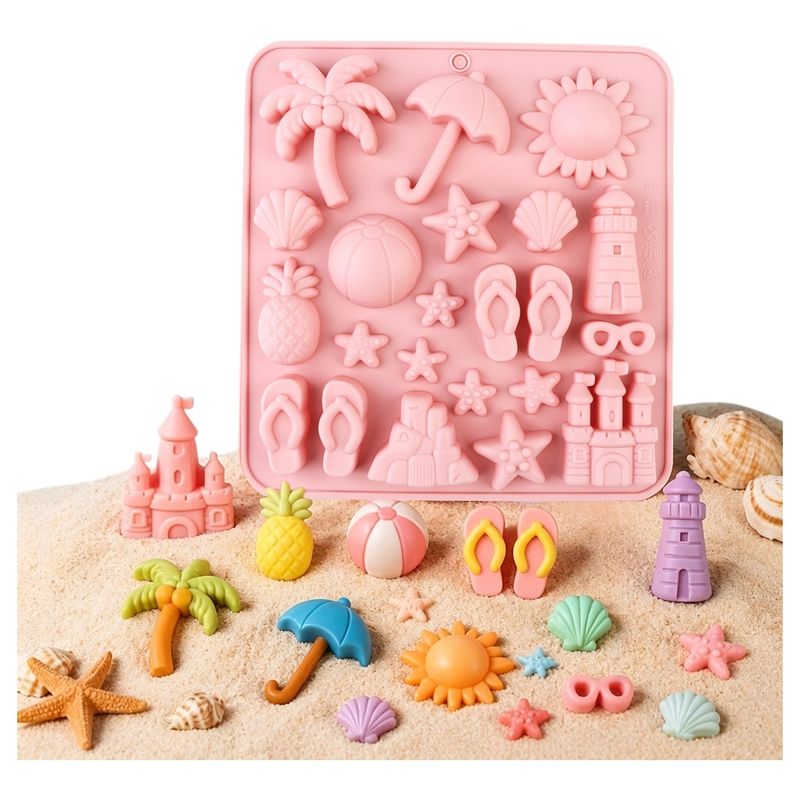 Beach Theme Silicone Mold