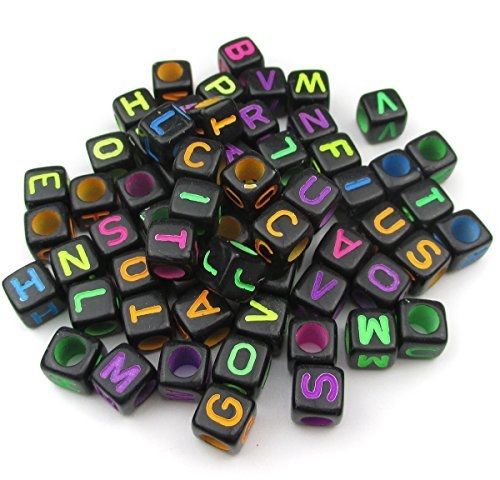 Alphabet Acrylic Beads (12g)