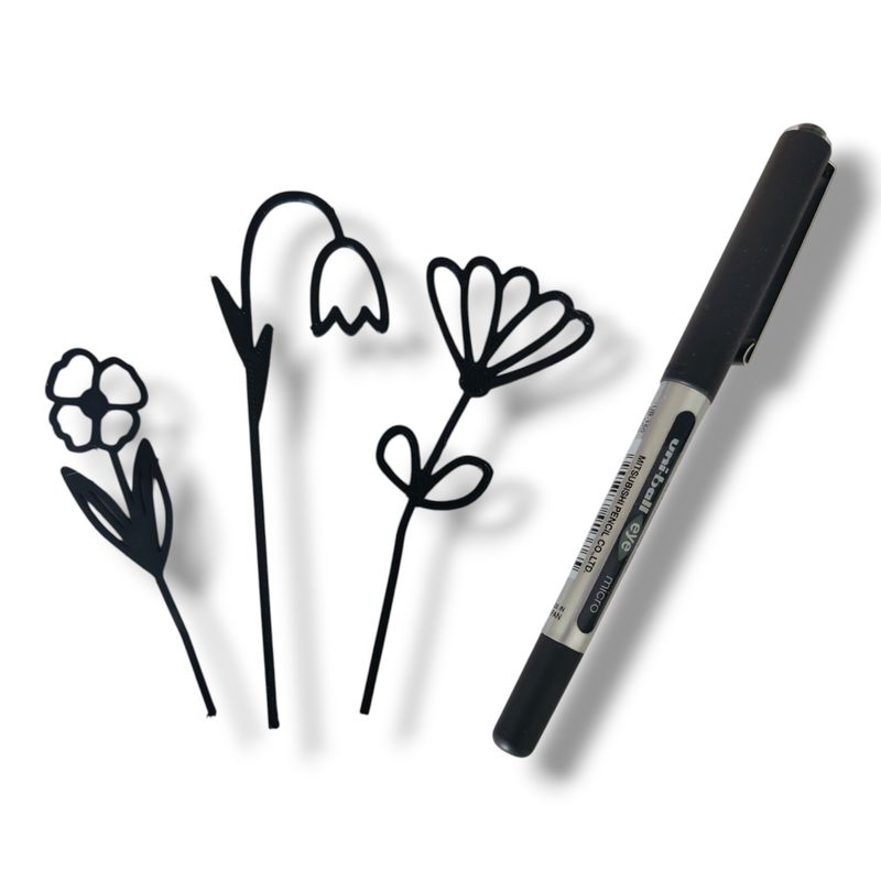 Flower 3d Printed Inserts (3pcs)