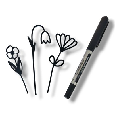 Flower 3d Printed Inserts (3pcs)