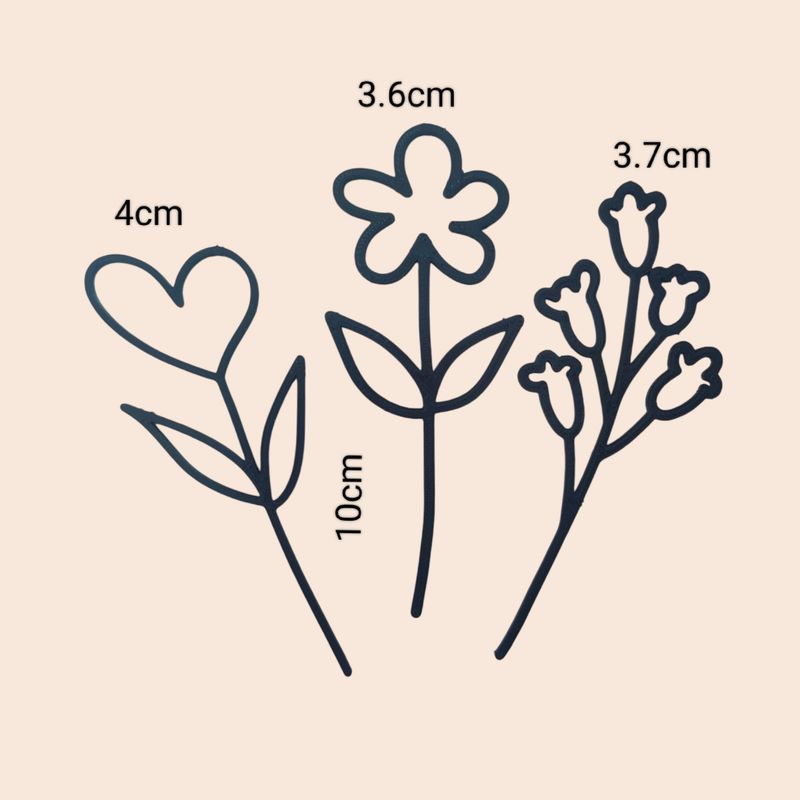 Flower Inserts (3pcs)