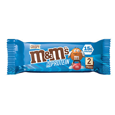 M&amp;M Crisp Hi-Protein Bars