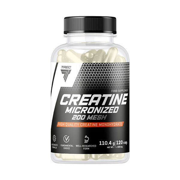 Creatine Micronized 120 caps, Inhoud: 120 caps