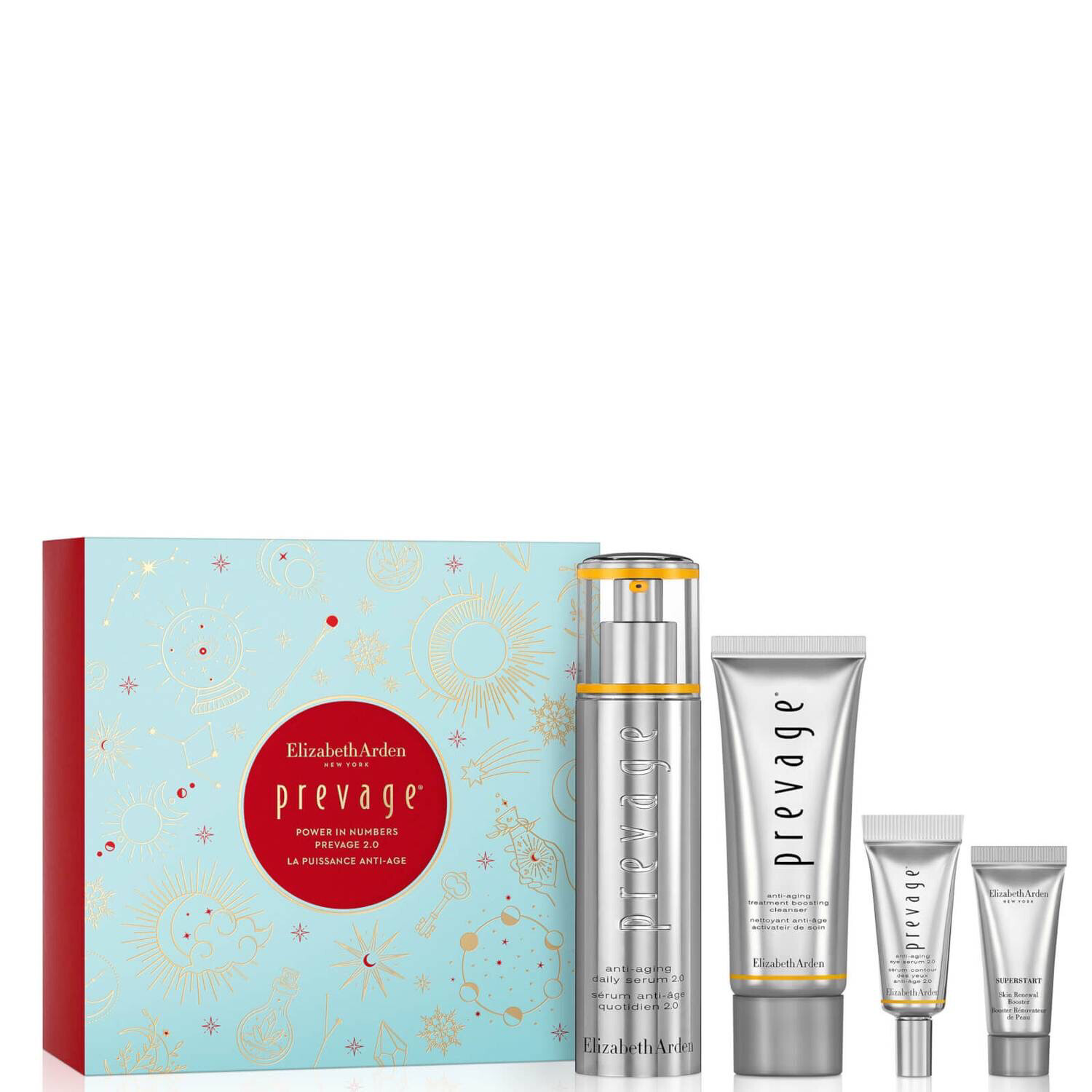 Elizabeth Arden Prevage Powers In Numbers 2.0 4 Piece Set