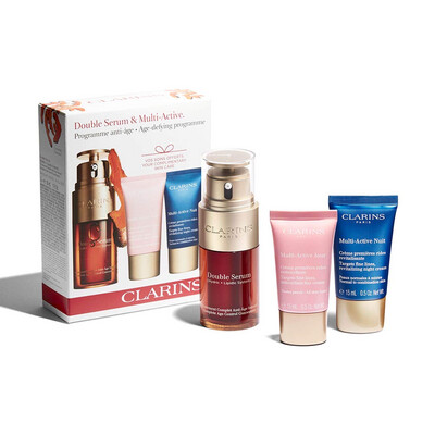 Clarins Double Serum and Multi-Active Age-Defying Set