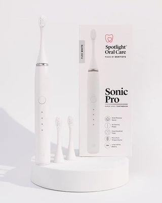 Spotlight Sonic Pro Toothbrush (White / Black)