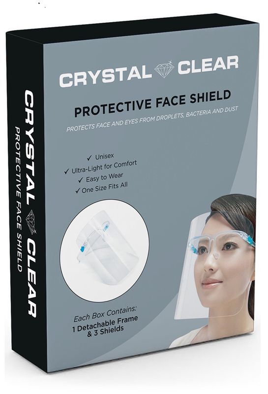 Crystal Clear Protective Face Shields