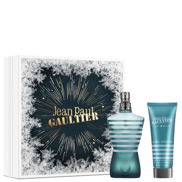 Jean Paul Gaultier Le Male Eau De Toilette 125ml and 75ml All-Over Shower Gel 2 Piece Set
