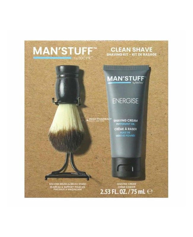 Technic Man'Stuff Clean Shave 2 Piece Shaving Kit