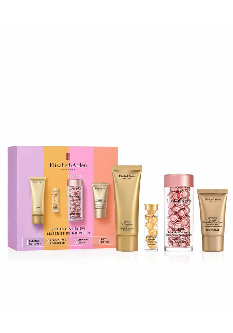 Elizabeth Arden Smooth & Renew Retinol Ceramide Capsules 4 Piece Gift Set