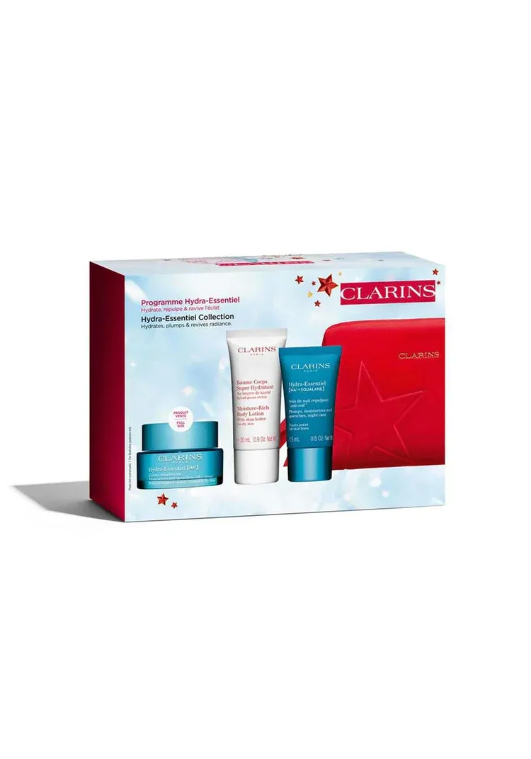 Clarins Hydra-Essentiel Collection 4 Piece Gift Set