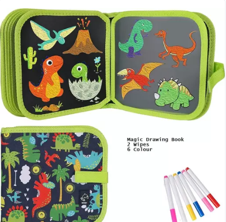 reusable drawing book