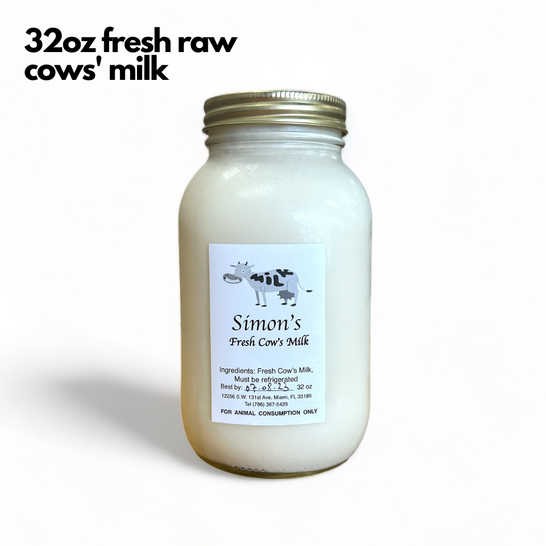 Raw Cow's Milk