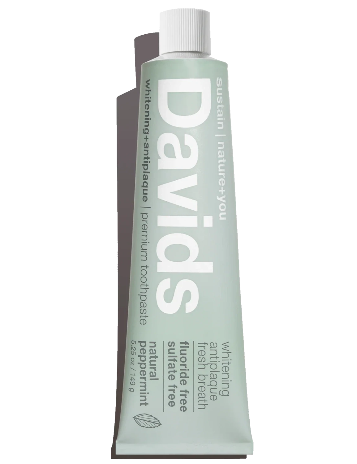 Davids premium toothpaste / peppermint