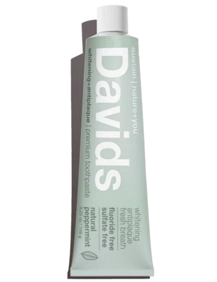 Davids premium toothpaste / peppermint