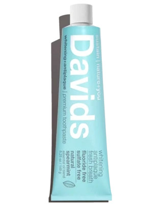 Davids premium toothpaste / spearmint