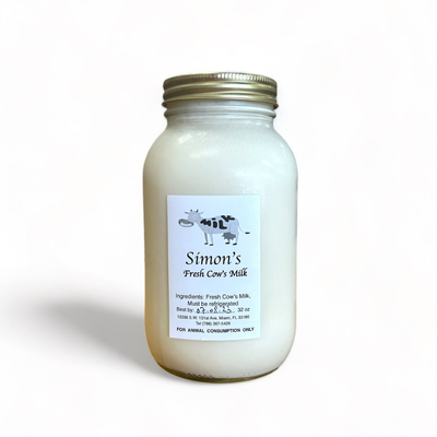 Raw Cow&#39;s Milk