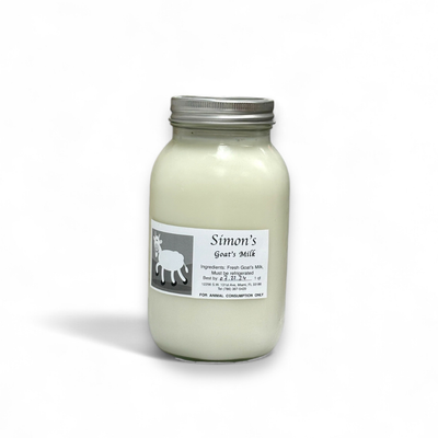 Raw Goat&#39;s Milk
