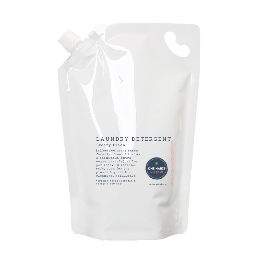 One Habit Liquid Laundry Detergent Breezy Clean