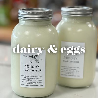 Dairy &amp; Eggs