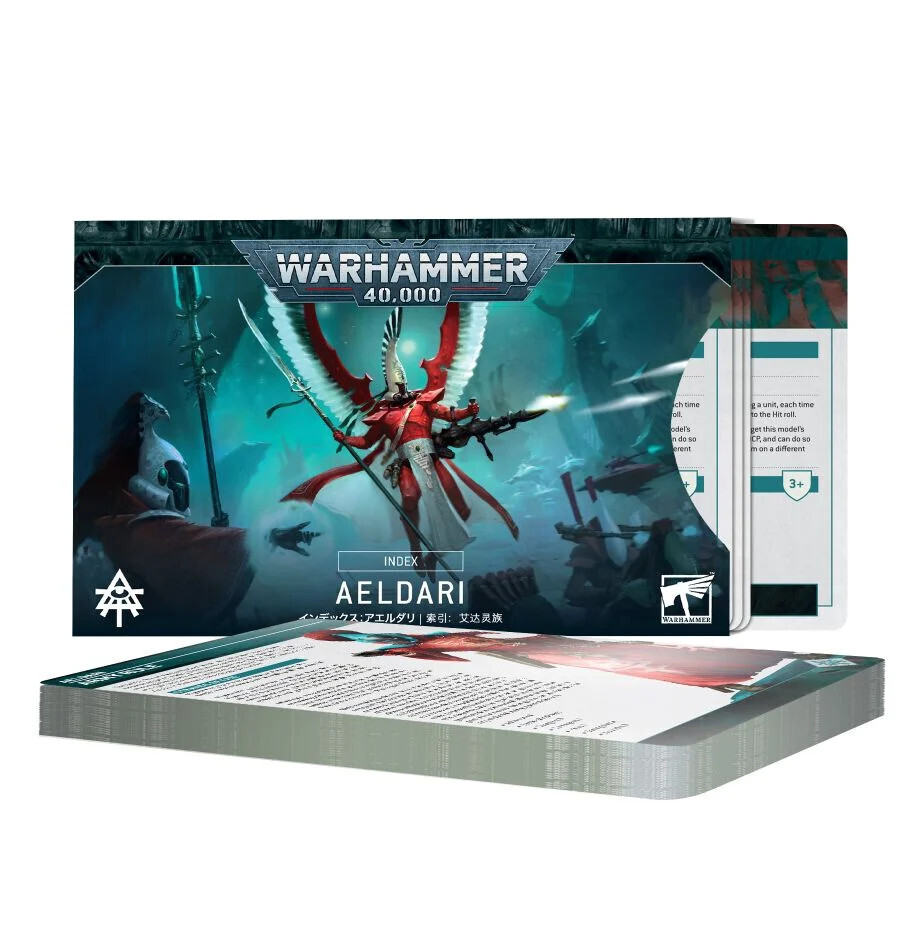 Aeldari Index Cards