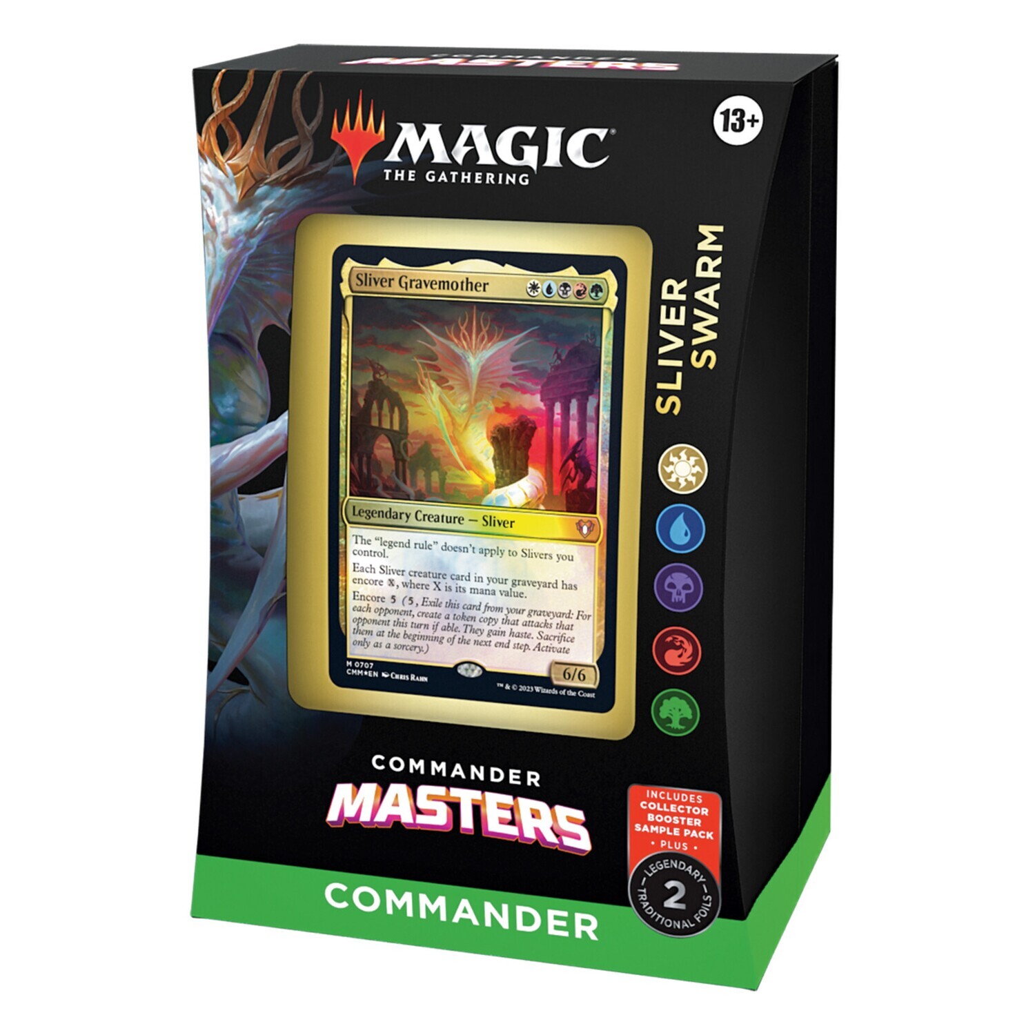 MTG Commander Masters Sliver Swarm Commander Deck