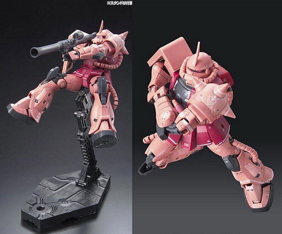 MS-06S  Zaku II (2) Char&#39;s, (RG, 02, MSG)