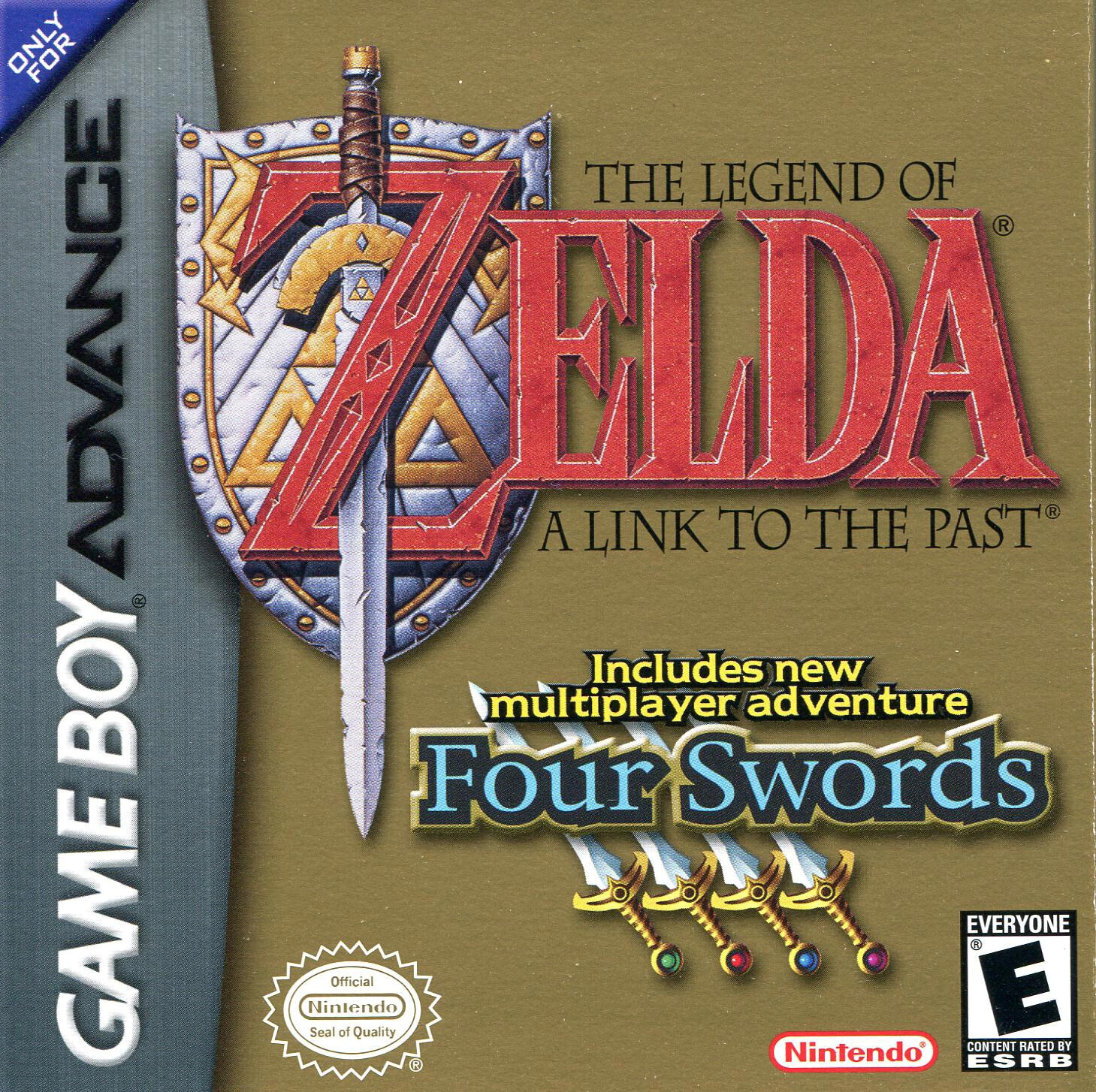 Zelda, A Link to the Past Four Swords, The Legend of -