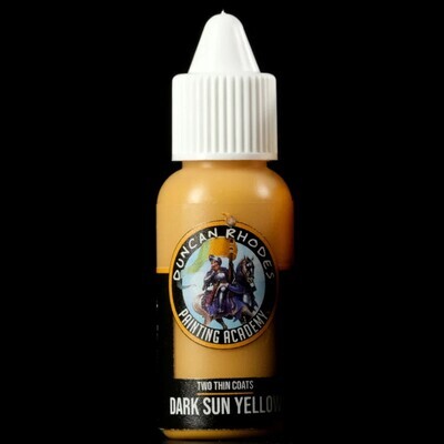 Two Thin Coats -  Dark Sun Yellow