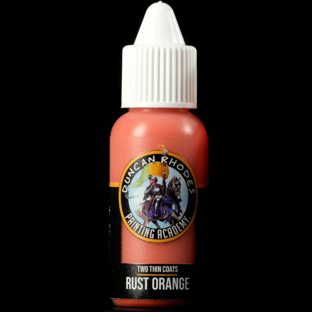 Two Thin Coats -  Rust Orange