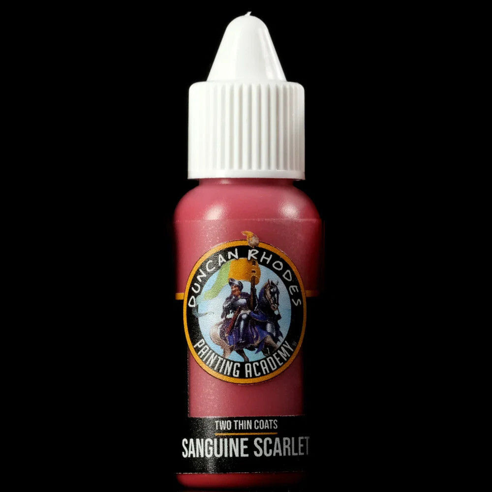 Two Thin Coats -  Sanguine Scarlet