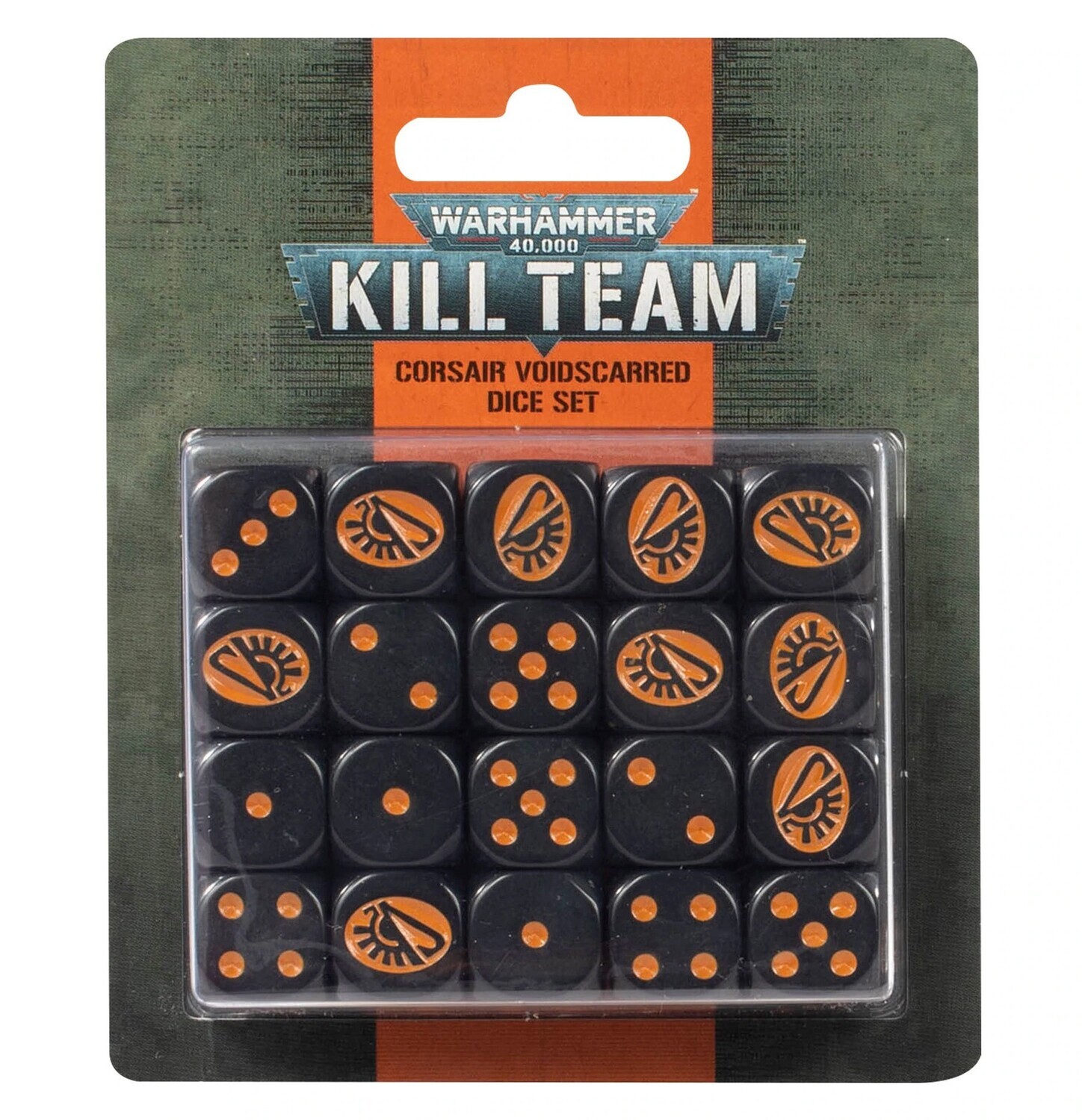 Kill Team Corsair Voidscarred Dice Set