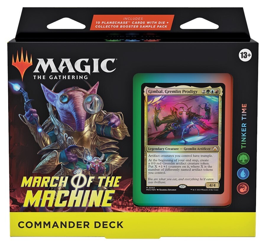 MTG March of The Machine Tinker Time Commander Deck