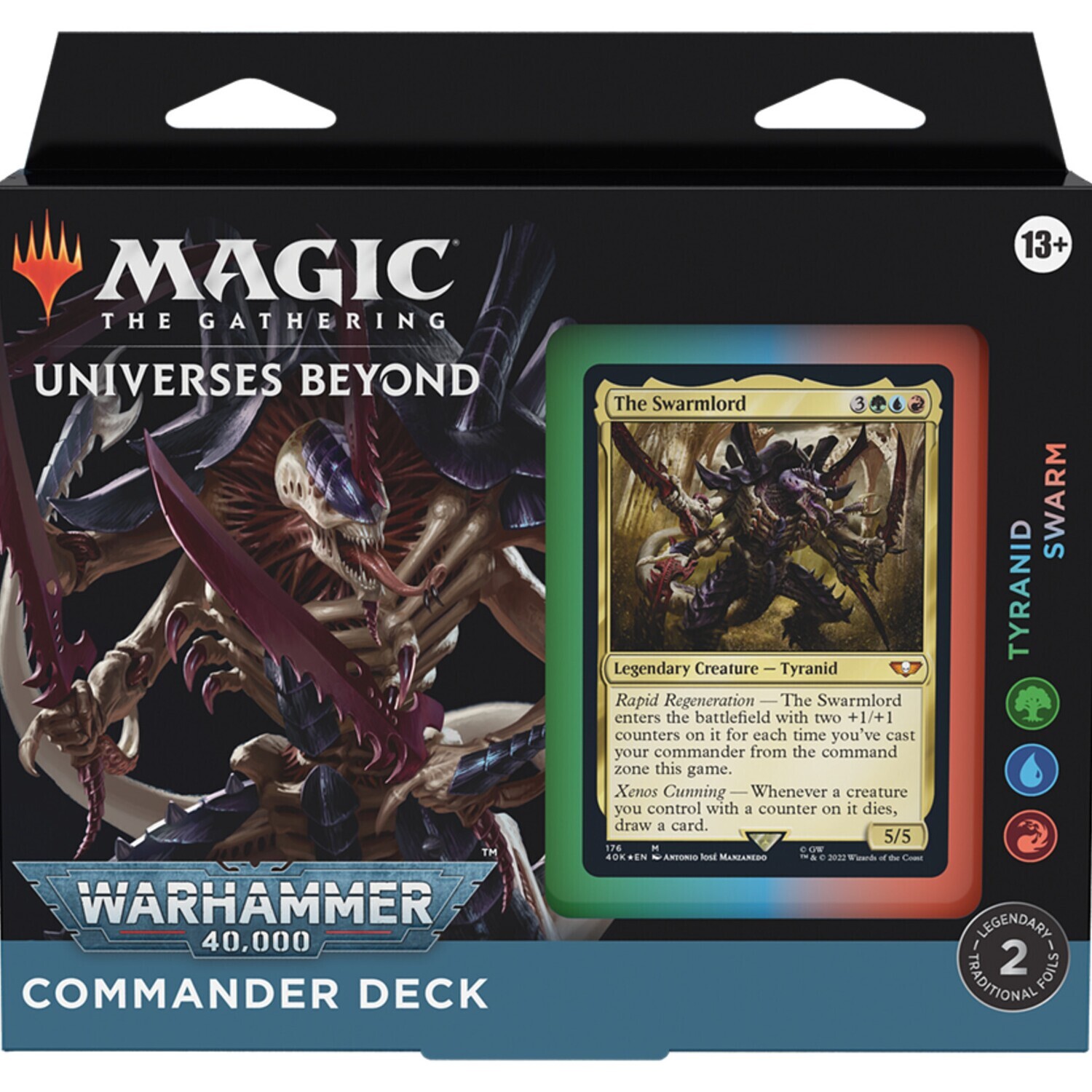 MTG Warhammer 40,000 Tyranid Swarm Commander Deck
