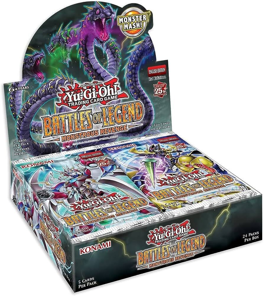 Yu Gi Oh Battles of Legend: Monstrous Revenge Booster Box