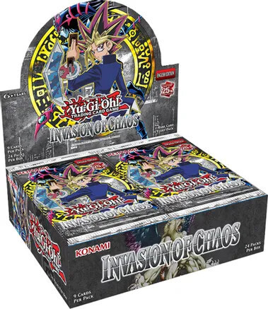 YuGiOh Invasion of Chaos Booster Box (25th Anniversary)