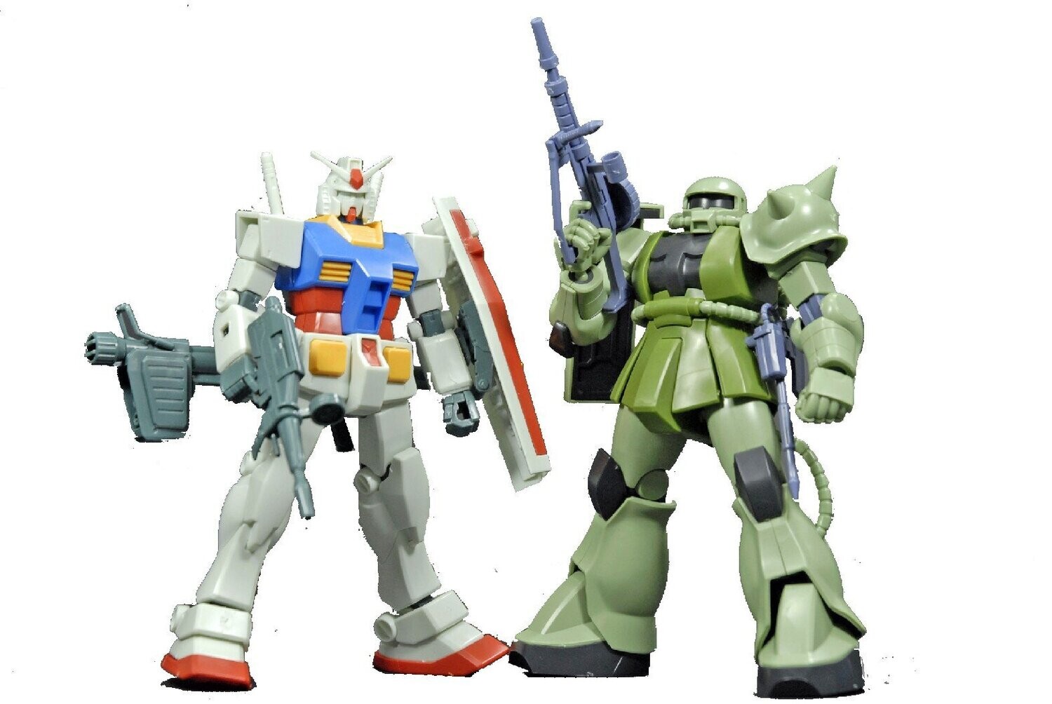 Gundam VS Zaku II (2) Gunpla Starter Set