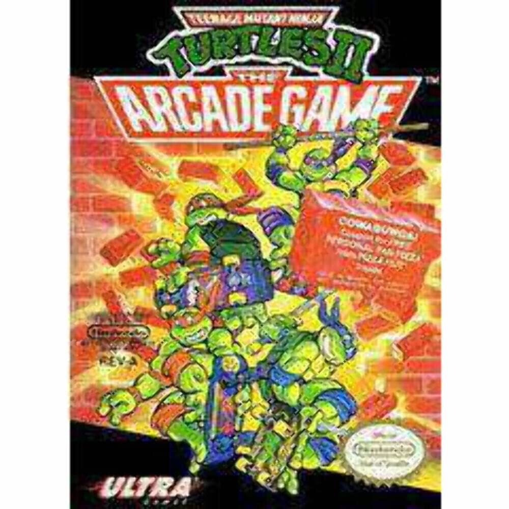 TMNT Teenage Mutant Ninja Turtles II (2) Arcade Game - 