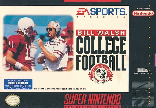 Bill Walsh College Football -