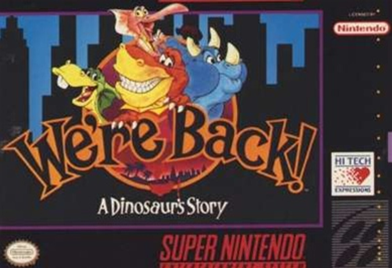 We&#39;re Back A Dinosaur Story -
