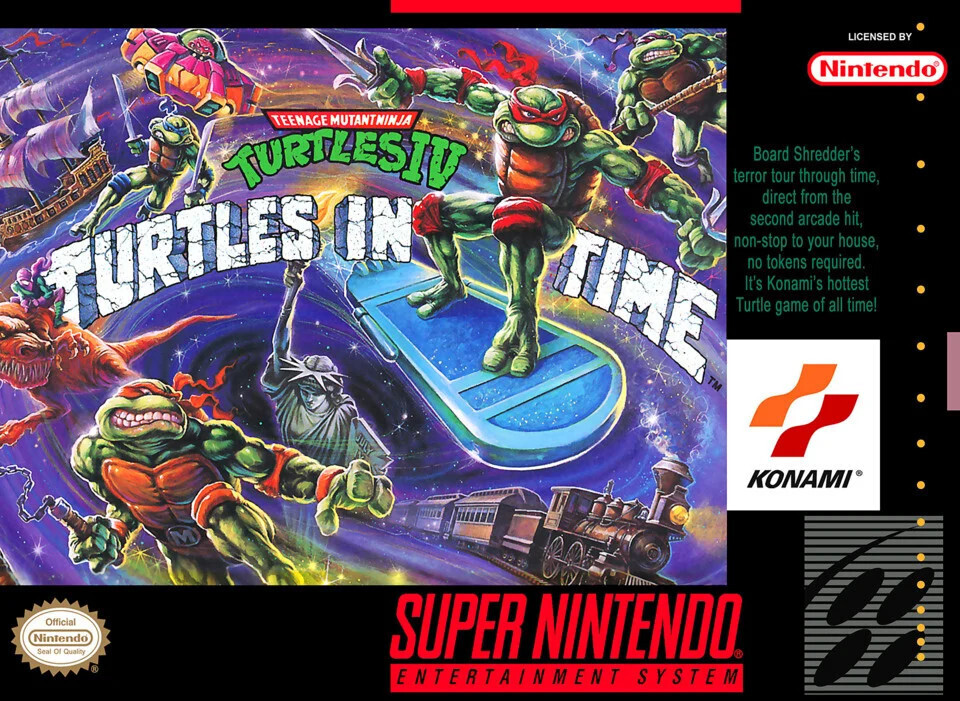 Teenage Mutant Ninja Turtles IV, Turtles in Time - 