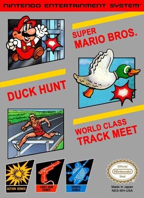 Mario Bros / Duck Hunt / World Class Track Meet, Super - 