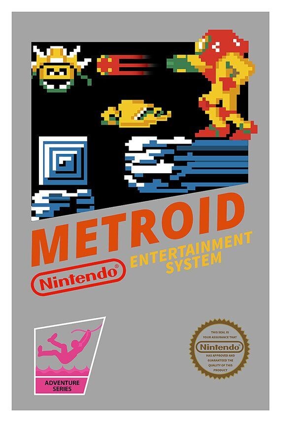 Metroid (8 bit cover) - 