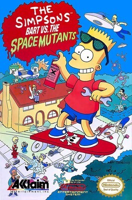Simpsons Bart Vs The Space Mutants, The -